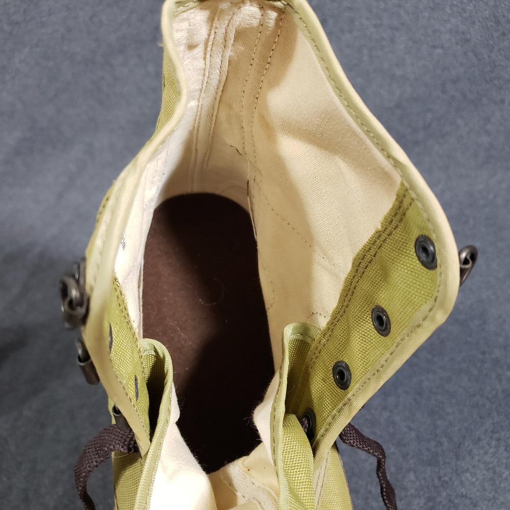 Orvis Wading Boots Men Size 8 Vintage Green Canvas Felt Sole Fly Fishing 482F-01 - Picture 11 of 11